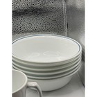 1983 Vintage Corelle Colonial Mist Dinnerware Set 30 Plates Bowls Mugs Dishes