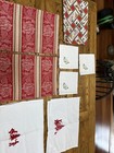 Lot Of Christmas Linens Dish Towel Napkin Placemat Tablecloth 8 Pieces Total