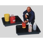 Ultratech 1032 Spill Tray  24 Gallon Spill Capacity  Polyethylene  48 In L X 24