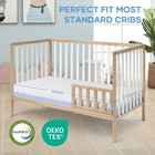 Crib Mattress Dual Sided Memory Foam Baby Toddler Bed Mattress  52  X 27 6  X   