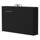 Balancefrom Foldable Gymnastics Mat W sectional Balance Beam black  open Box 