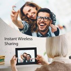 9 7-inch Digital Smart Picture Frame With Wifi  Hd Ips Screen  32gb Storage