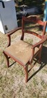 Antique Craddock Or Duncan Phyfe Style Mahogany Arm Chair