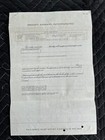 Braniff Airways 1968 Airline Aviation Stock Certificate Galveston Texas 5 Shares