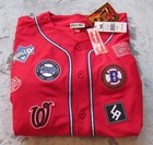 Negro League  Baseball 70 Team  All-over Logo  Jersey  4xl  Red Nwt  150