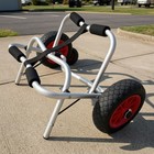 Kayak Cart With Strap Foldable Kayak Carrier Trolley Multi-surface For Kayakers