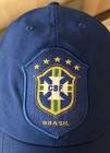 Vintage Nike Brasil Cbf Made In Brasil Soccer Cap