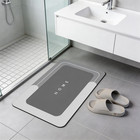 Bathroom Rugs Set 3 Piece Super Absorbent Quick-dry Bath Mat Non-slip Backing