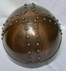 Handcrafted Medieval Norman Viking Helmet     Steel Larp Warrior Armor Replica