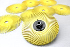 3m Radial Bristle Disc Set 3  80 Grit Brush 6-ply With Hub - 6 Brushes   Adapter