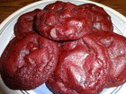 Soft Baked Homemade Red Velvet Chocolate Chip Cookies  2 Dozen 