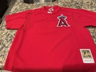 Vladimir Guerrero Los Angeles Angels  27 Red Signed Baseball Jersey Original
