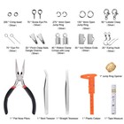 Jewelry Making Supplies Kit Include Beads And Tools Hardware Set