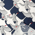Furoshiki Wrap Cloth 50cm X 50cm Iwai Tsuru  blue 