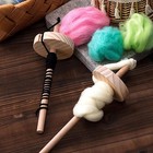 Drop Spinning Spindle - Hand Spinning  Top Whorl  Spin Wool Yarn Spinner Spindle