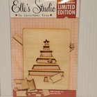 Elle s Studio - Christmas Wood Veneers Embellishments Scrapbooking Crafts