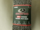 New Mossy Oak 2 Pair Full Cushion Thermal Heat Socks Size 6-12