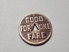 Pittsburgh Railways Co  Transit Token 1922