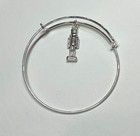 New  Set Of 2  Nutcracker Charm Bangle Bracelets  Dance Ballet Bracelet- Dancer