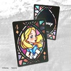 Tenyo Disney Characters Stained Glass Playing Cards     Rare Trump 66