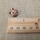 Antique Carved Mother Of Pearl With Cut Steel Buttons Set 4 Shank Victorian Mop