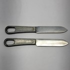 Vintage Ww2 Wwii Us Army Military Mess Kit Knife - Lot Of 2 Knives