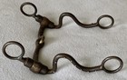 Campbell Hand Made Vintage Silver Dot Cavalry Cheek Snaffle Bit super Using Bit