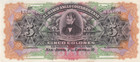 1917 Costa Rica 5 Colones Pick  S122r Uncirculated Remainders