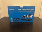 Reolink 12mp 8 Channel Security System Bullet Camera 2tb Nvs8-12mb4 Brand New