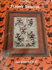Just Nan Flight School Just Dropping In Cross Stitch Chart W embellishment Pack