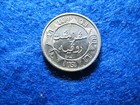 1942 Netherlands East Indies Silver 1 4 Gulden - Bright  Lustrous High Grade