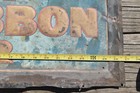 Rare Early Vintage Pabst Blue Ribbon Pbr Beer Advertising Metal Embossed Sign