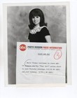 Marlo Thomas Portrait That Girl Tv Series Orig 1960s Abc 7x9 Photo