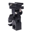 Photo Flash Adapter Hot Shoe Swivel Mount Light Stand Bracket B Umbrella Holder