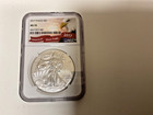 2017 American Silver Eagle Ms 70 Ngc Special Eagle Label