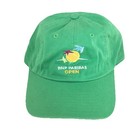 Bnp Paribas Open  tennis  Green Baseball Cap Hat Adj  Mens Cotton