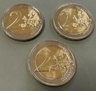 Unc Set Of 3x 2 Eur Coin 2022 2023  glory To Ukraine   All Three Coins Issued 