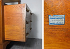 Antique English Regency Mahogany Wood 3-tier End Table Georgian edwardian Style