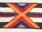 Antique Navajo Indian 3rd Phase Chief s Blanket - Clean   Nice 49x65    -
