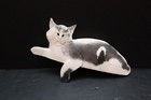 Mary Gates Dewey Signed Art Pottery Shelf Sitting Cat Sculpture M5 Sculpture
