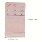 4pcs Adjustable Bra Extender 3 Hooks With Elastic Underwear Strap Extension