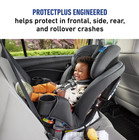Graco Triogrow Snuglock 3-in-1 Convertible Car Seat Warren Black Brand New