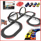 Slot Car Race Track Set Electric Powered Race Track Dual Racing Car Track Set