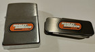 Zippo Harley Davidson Racing Never Used Lighter  Money Clip Knife Scissors File