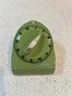 Vintage Lux Minute Minder Kitchen Timer - Retro Avocado Green - 1960 s 1970 s