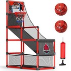  Kids Basketball Hoop Single Shot System Arcade Game Set  Indoor   Outdoor 