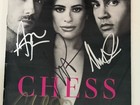 Chess Signed Broadway Playbill Lea Michele Aaron Tveit Nicholas Christopher  3