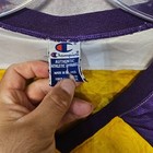 Rare Vintage 90s Champion Wnba Los Angeles Sparks Blank Gold Jersey Womens Xl