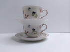 Villeroy   Boch Petite Fleur Porcelain Tea Cup   Saucer Set Of Two Depuis 1748