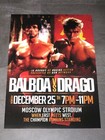 Rocky Balboa Vs  Ivan Drago Fight Film Poster - Moscow Stadium Usa Russia New
